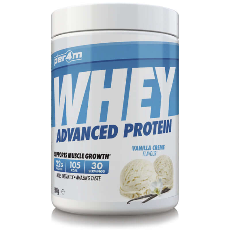 Per4m Whey Protein Size: 900g Flavour: Vanilla Crème