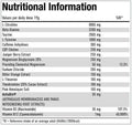 Per4m Pre Workout Nutrition Facts