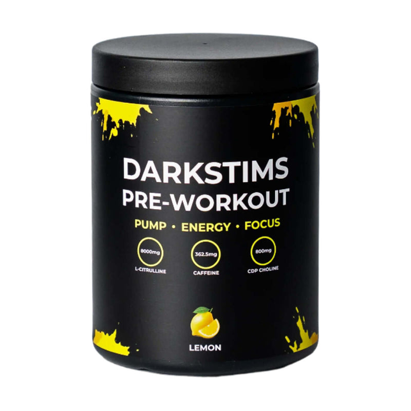 DarkStims Pre Workout V4 Size: 500g Flavour: Lemon