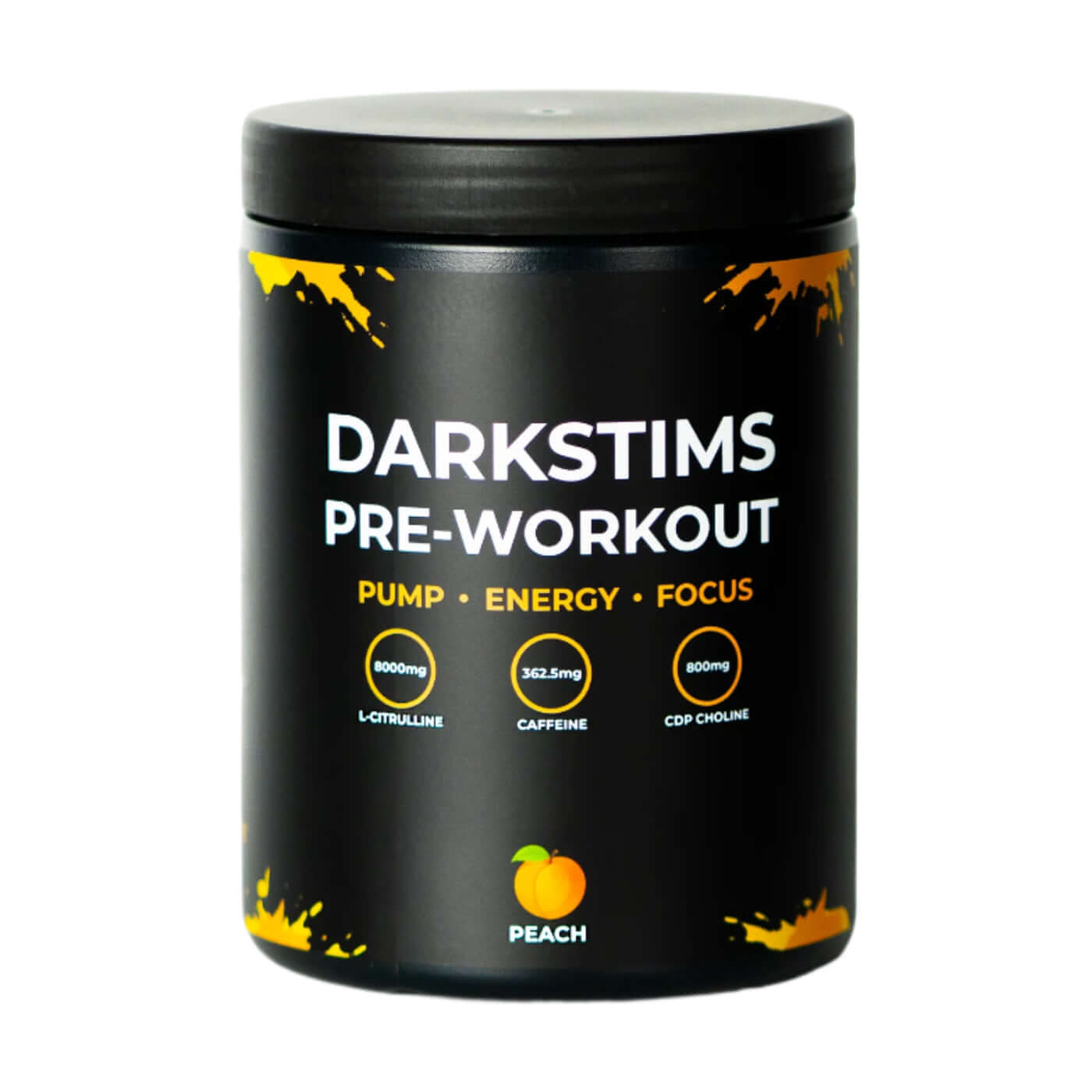 DarkStims Pre Workout V4 Size: 500g Flavour: Peach