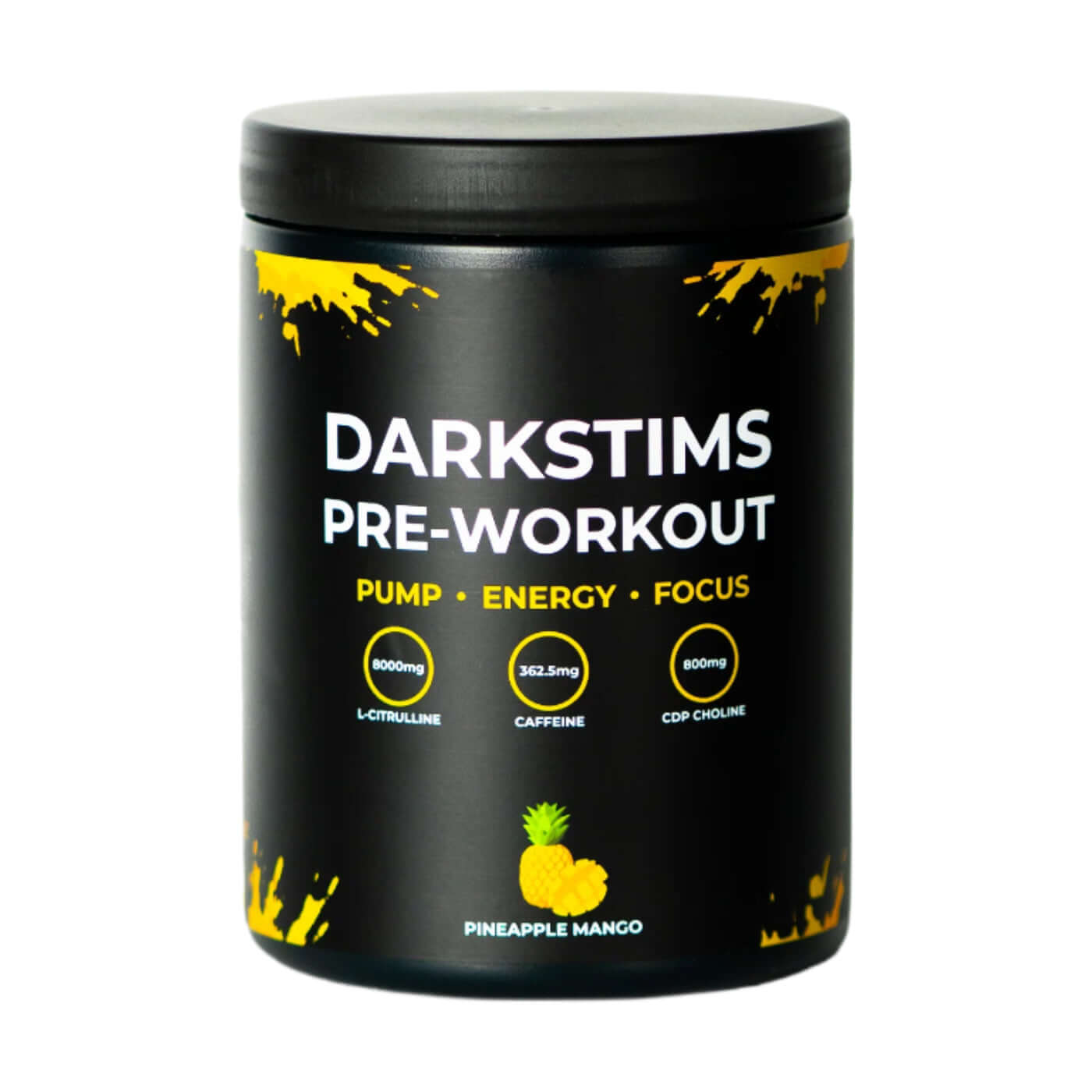 DarkStims Pre Workout V4 Size: 500g Flavour: Pineapple Mango