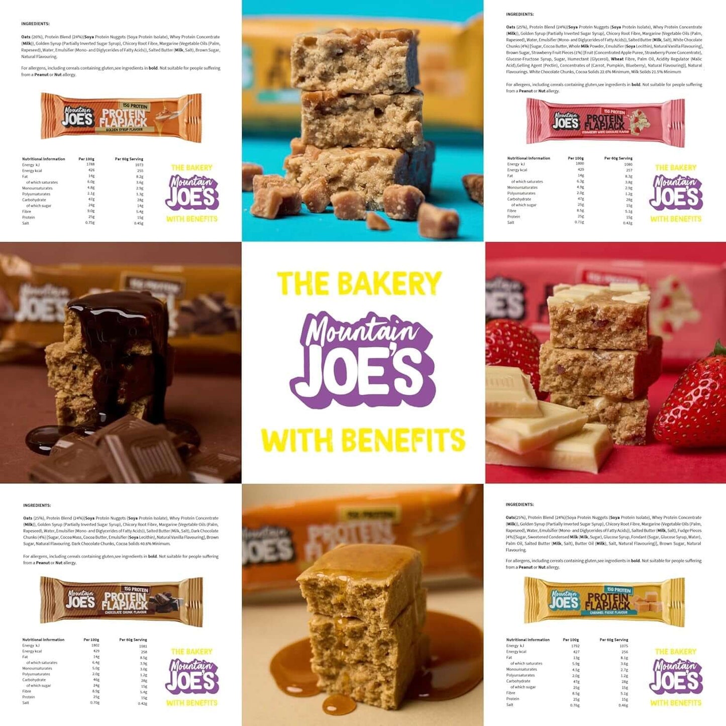 Mountain Joe's Protein Flapjacks Nutrition Facts