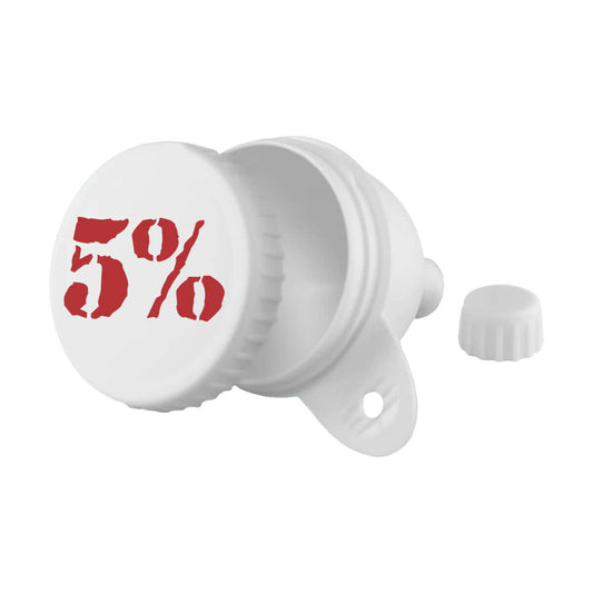 Rich Piana 5% Nutrition Powder Funnel Colour: White