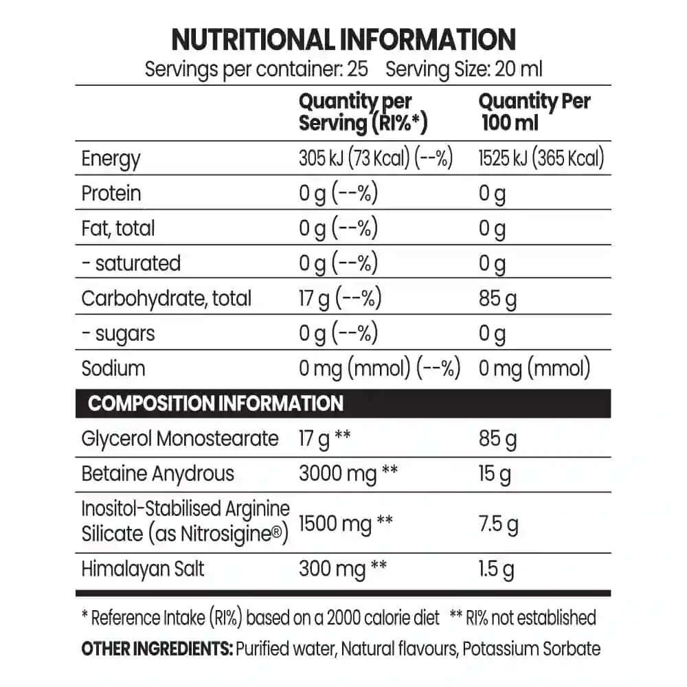 Chaos Crew Pump Juice Size: 500ml