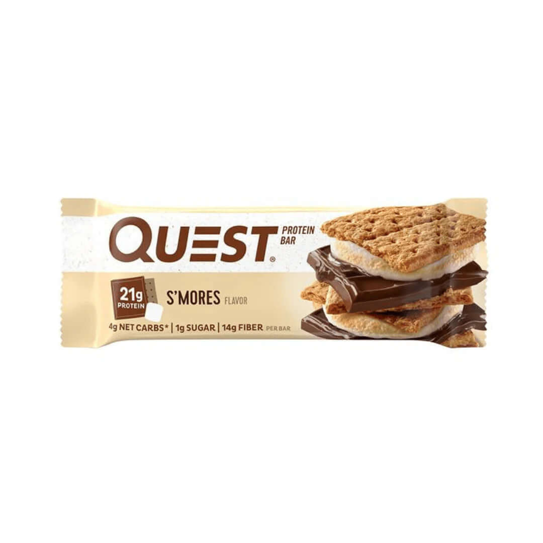Quest Nutrition Bar Size: 12 x 60g Flavour: S'mores