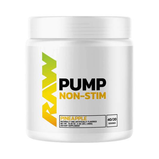 Raw Nutrition Pump Size: 480g Flavour: Pineapple