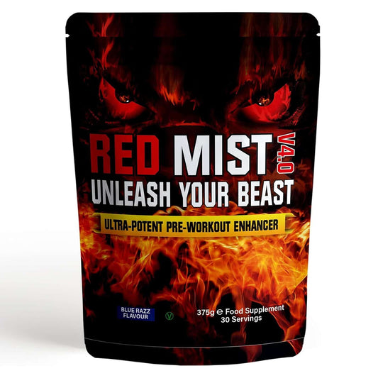 Boditronics Red Mist V4 Size: 375g Flavour: Blue Raz