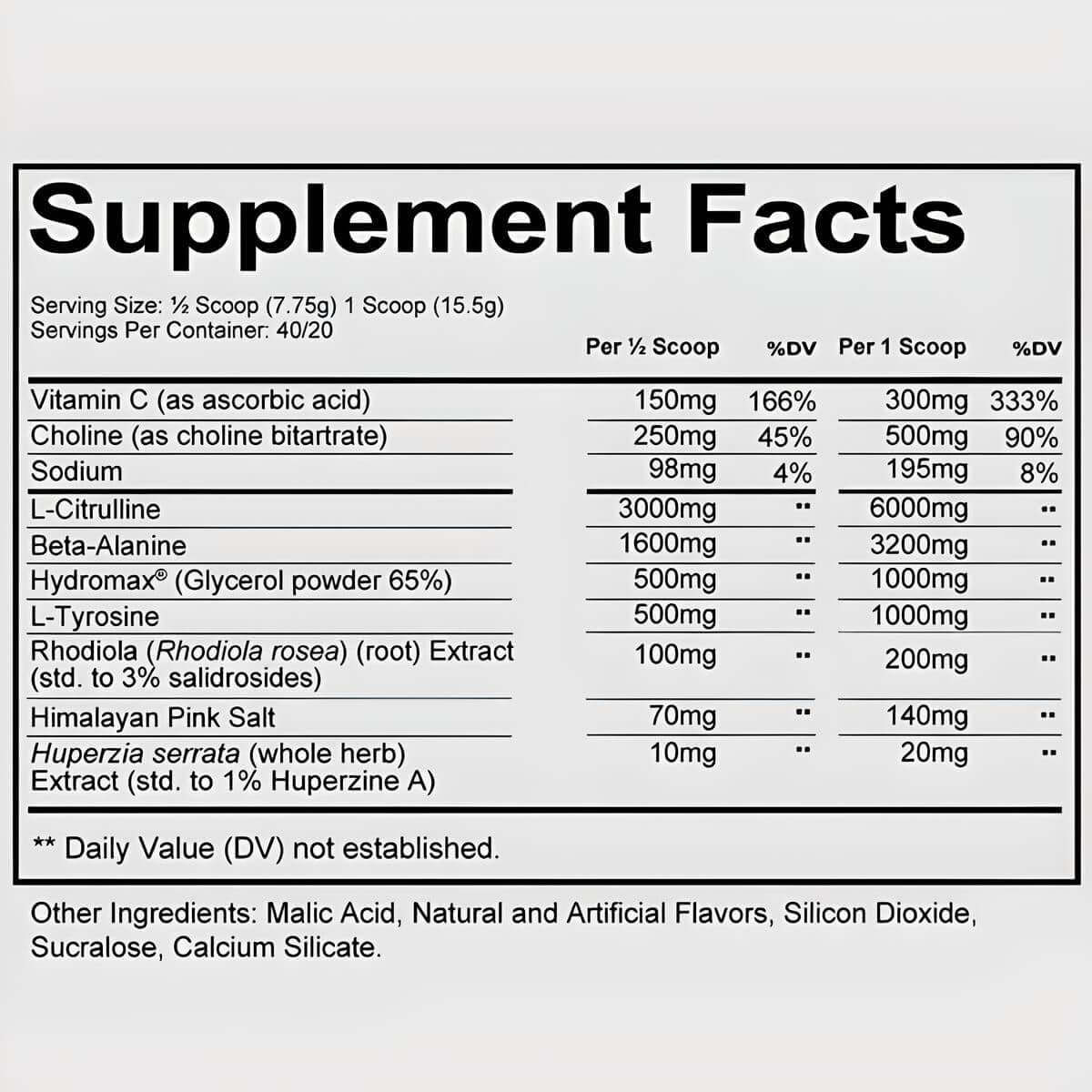 Redcon1 Total War Pump | Stimulant Free Pre Workout