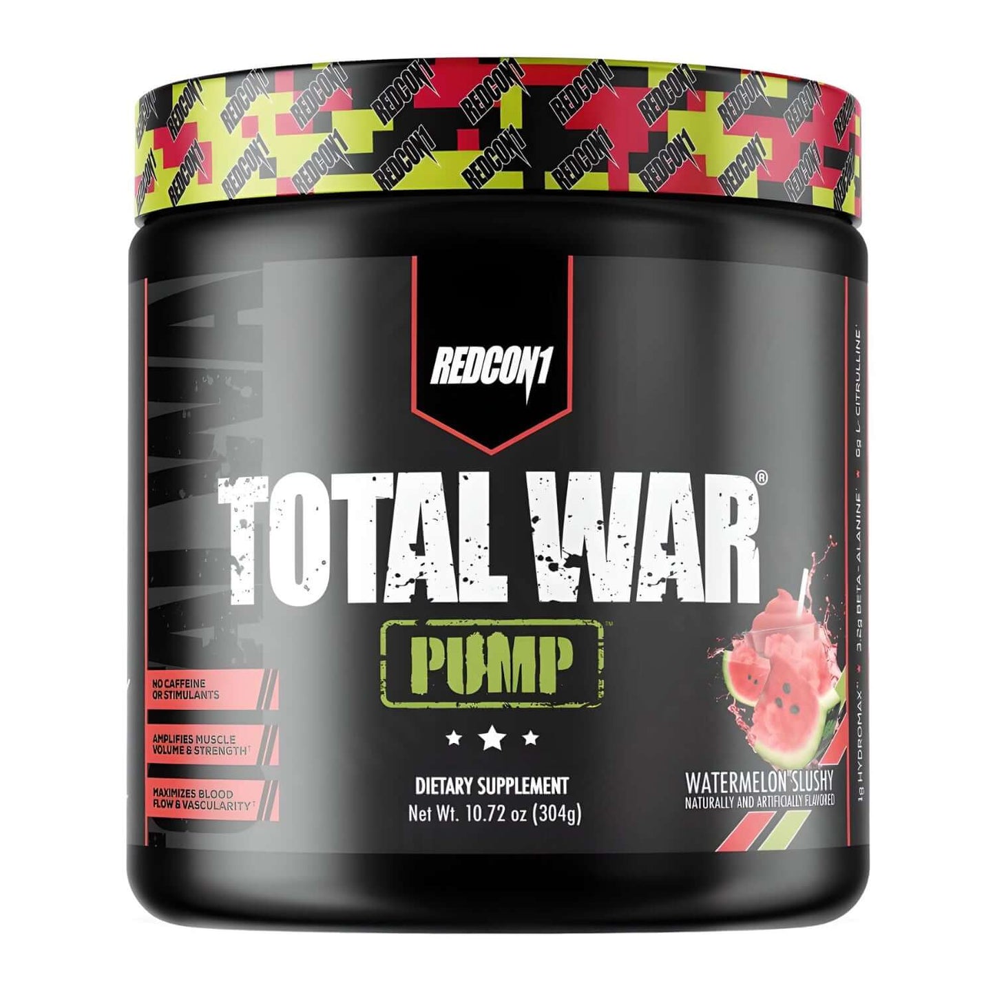 Redcon1 Total War Pump Size: 40/20 Svgs Flavour: Watermelon
