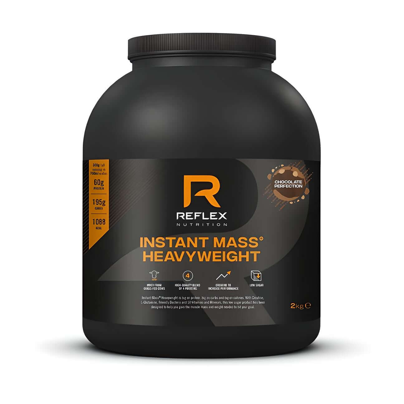 Reflex Instant Mass Size: 2kg Flavour: Chocolate Perfection