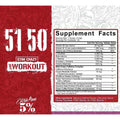 Rich Piana 5% Nutrition 5150 Nutrition Facts