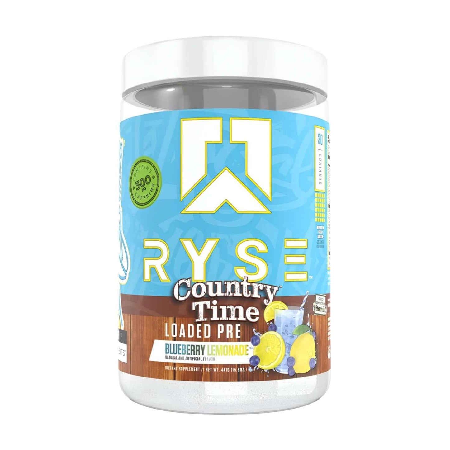 Ryse Loaded Pre-Workout Blue Lemonade Flavour