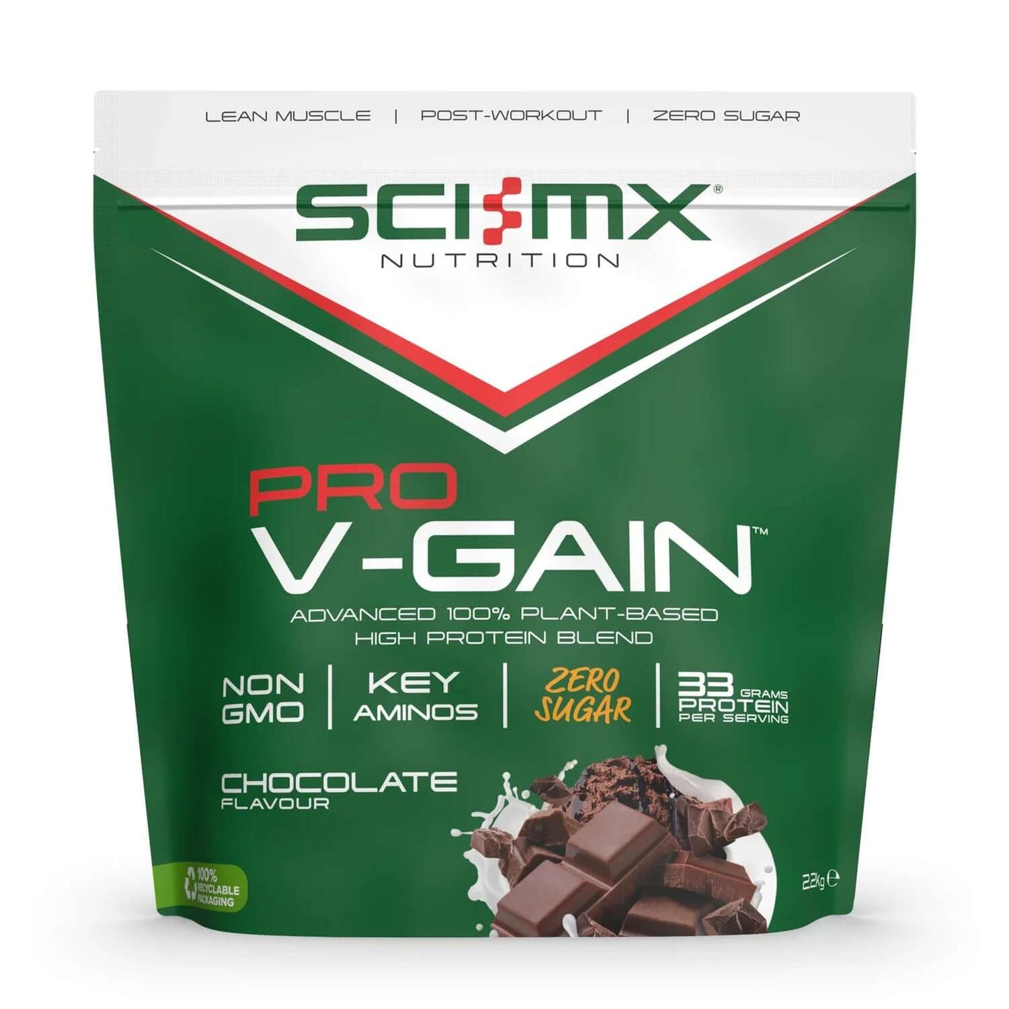 Sci-MX V-Gain Size: 2.2kg Flavour: Chocolate