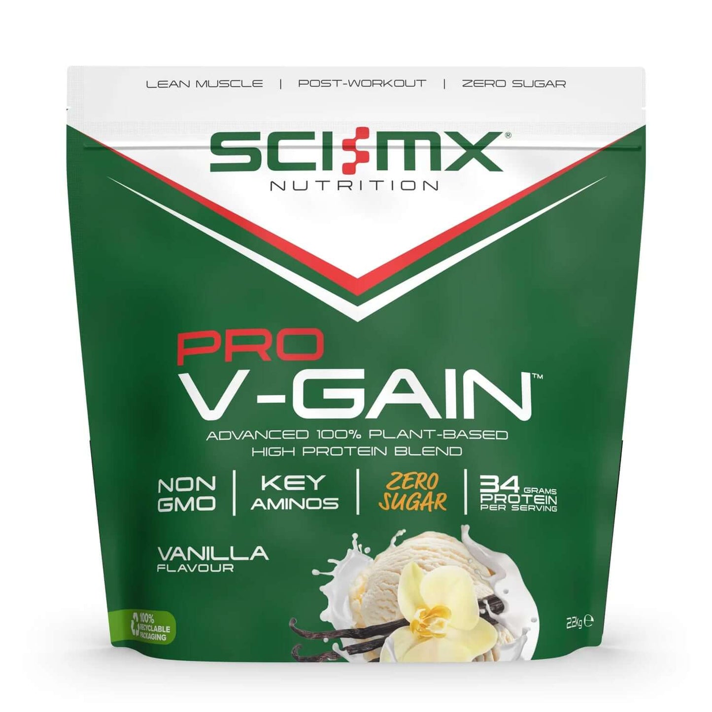 Sci-MX V-Gain Size: 2.2kg Flavour: Vanilla