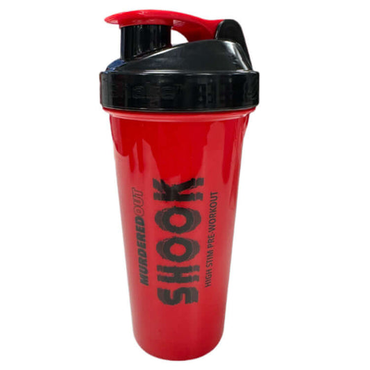 Murdered Out Shook Shaker Cup Size: 600ml Color: Red/Black
