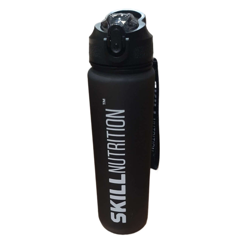 Skill Nutrition Water Bottle Size: 1000ml Color: Black