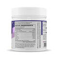 Naughty Boy Sleep Label night-time recovery powder, blueberry pineapple flavor. See supplement facts for ingredients.