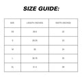 EHP Labs X Ghostbusters T-Shirt Size Chart