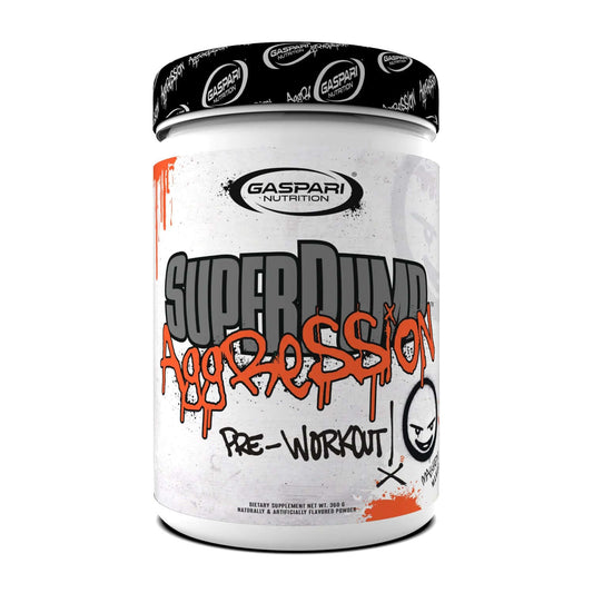 Gaspari Superpump Aggression Size: 450g Flavour: Mayhem Mango