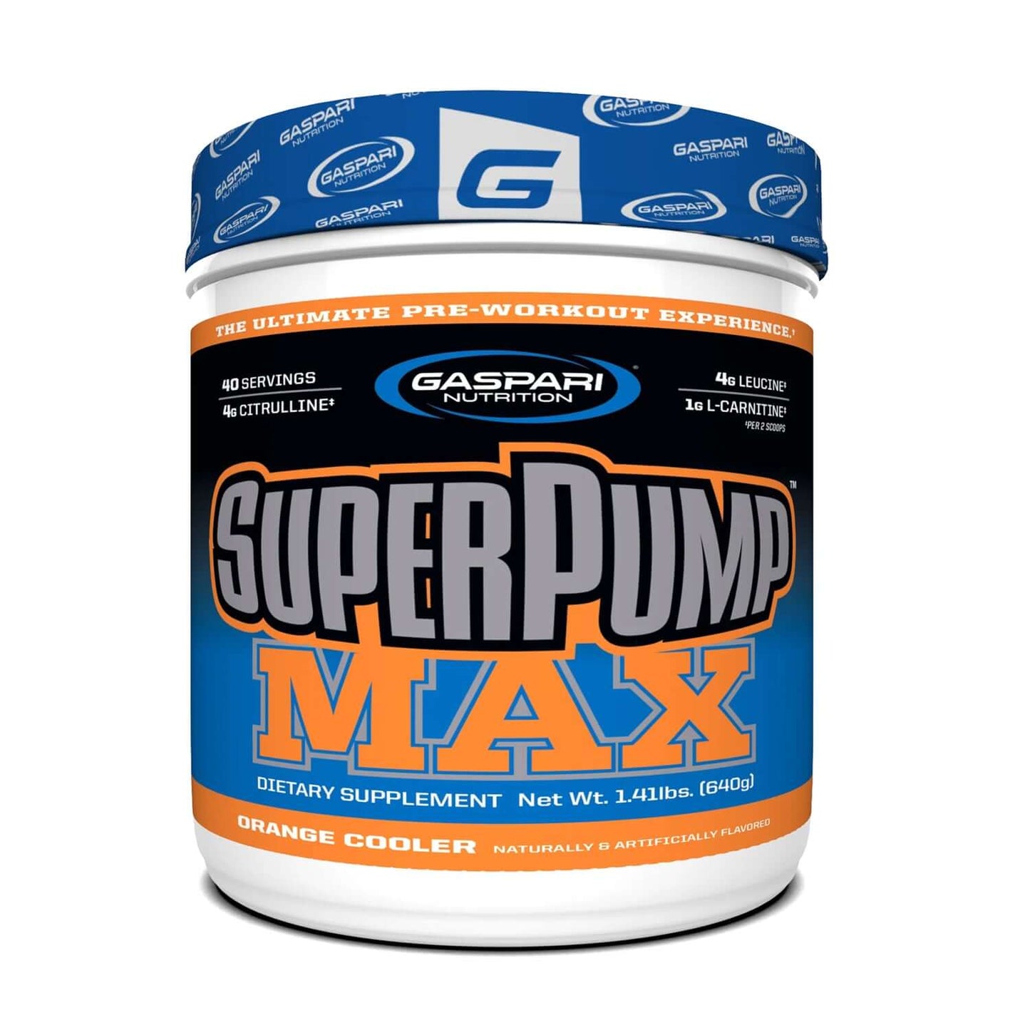 Gaspari Superpump Max Size: 640g Flavour: Orange