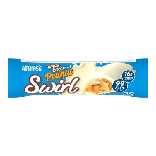 Applied Nutrition Swirl Duo Bar Single White Choc Peanut