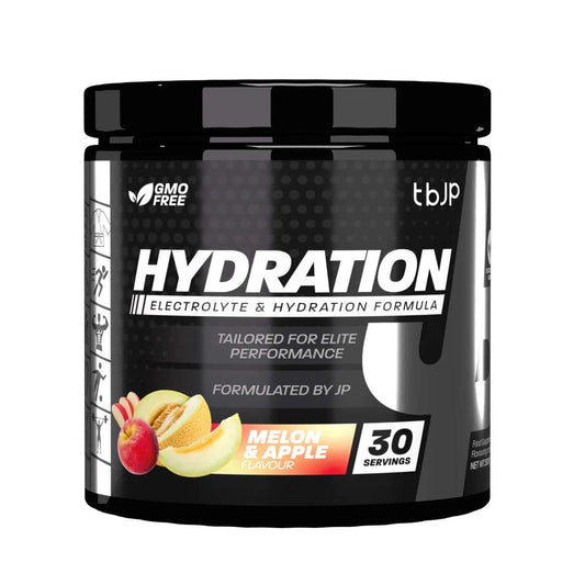 Trained By JP Hydration Size: 300g Flavour: Melon & Apple