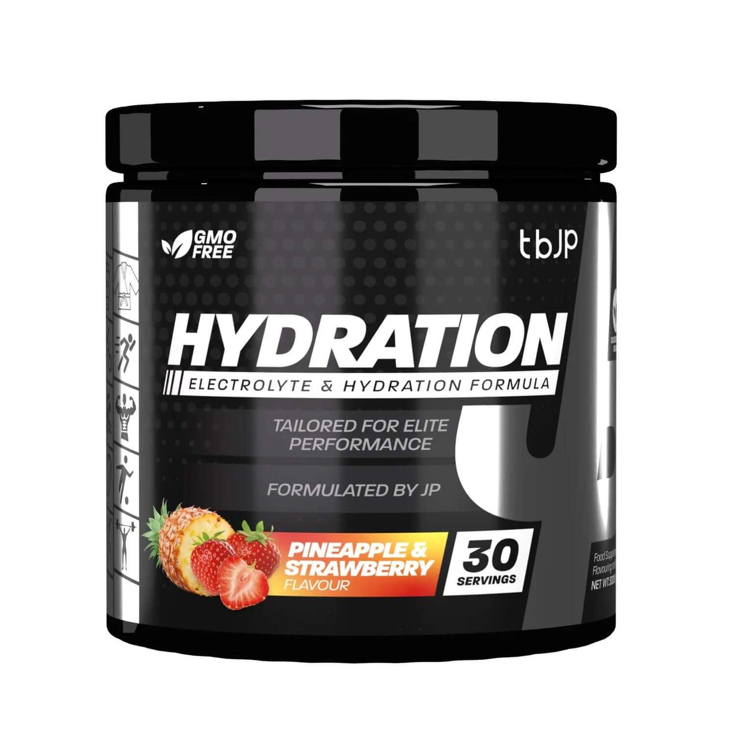 Trained By JP Hydration Size: 300g Flavour: Strawberry Pineapple