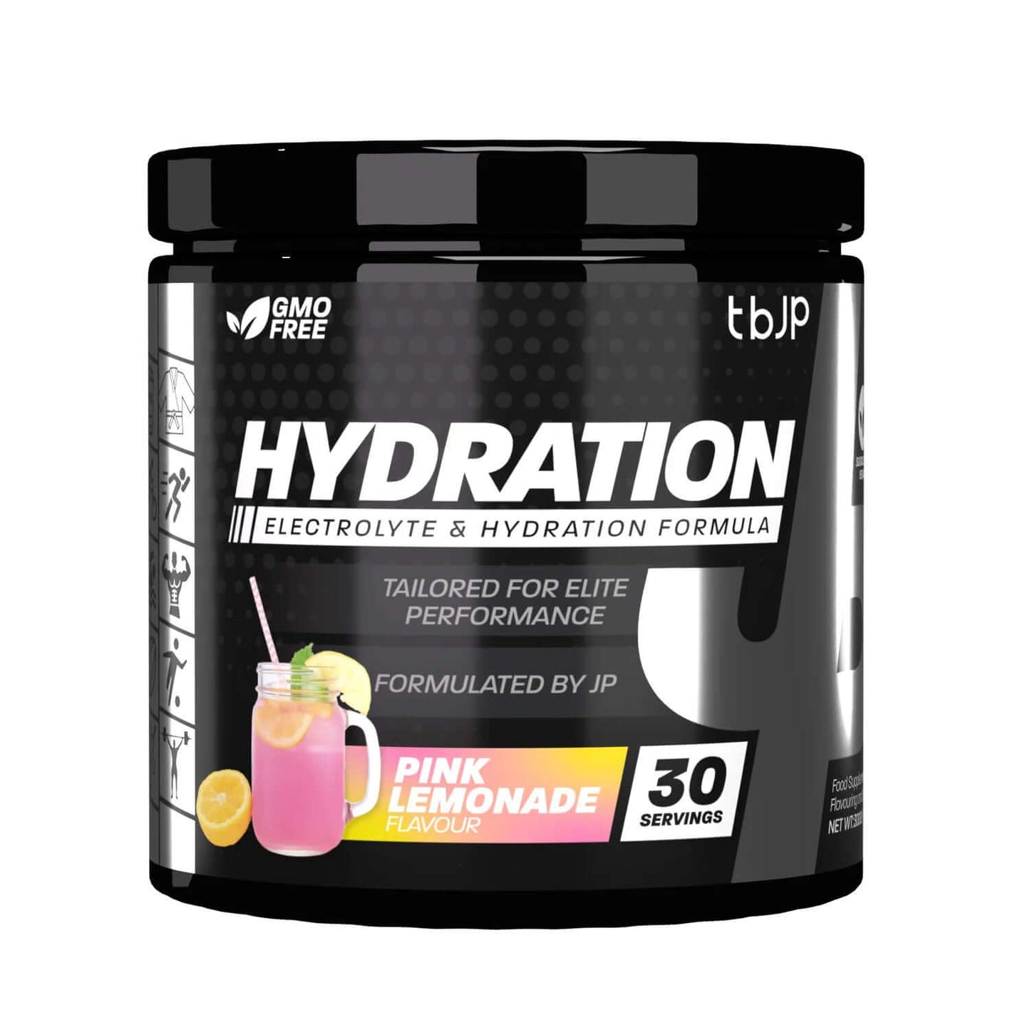 Trained By JP Hydration Size: 300g Flavour: Pink Lemonade