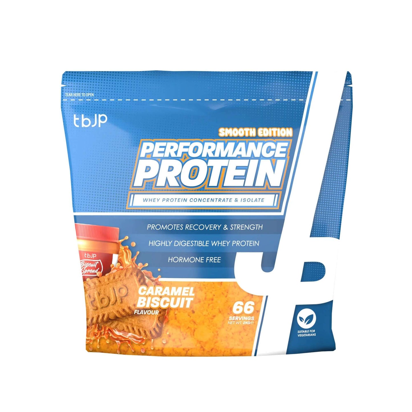 Trained By JP Performance Protein Size: 2kg Flavour: Caramel Biscuit
