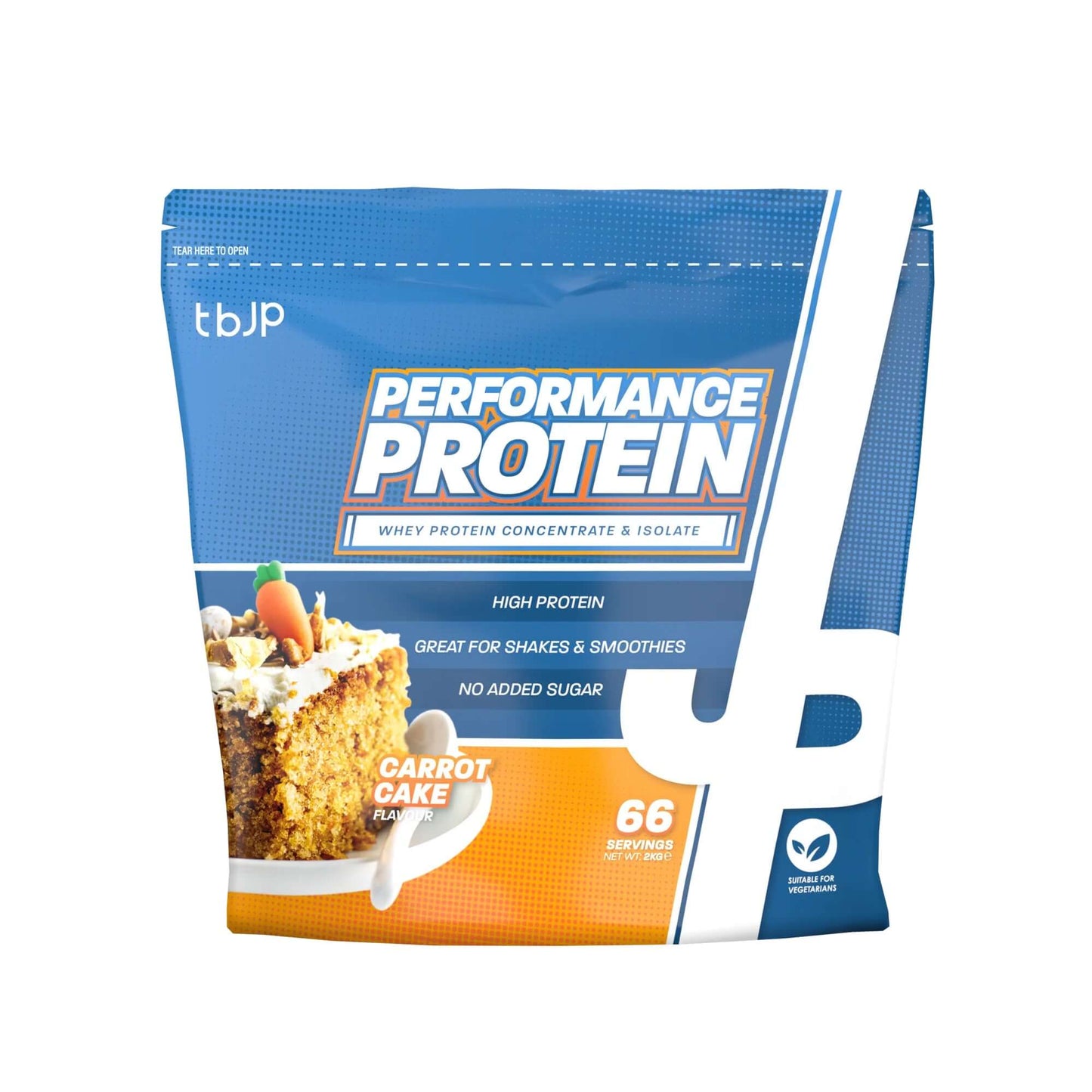 Trained By JP Performance Protein Size: 2kg Flavour: Carrot Cake