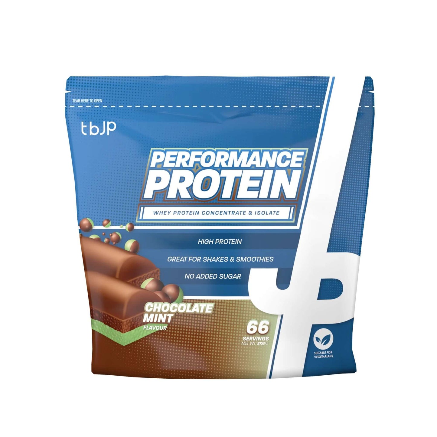 Trained By JP Performance Protein Size: 2kg Flavour: Choc Mint
