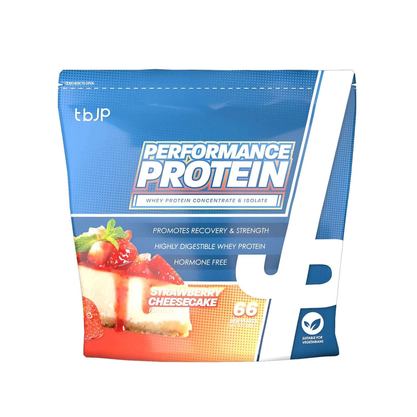 Trained By JP Performance Protein Size: 2kg Flavour: Strawberry Cheesecake