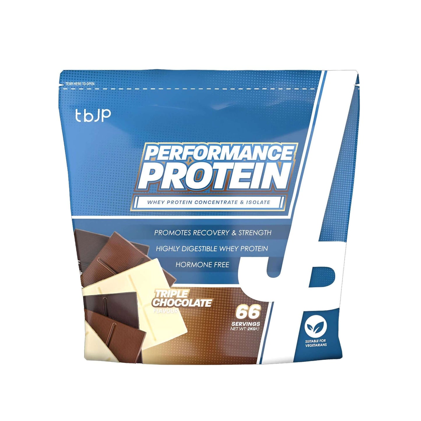 Trained By JP Performance Protein Size: 2kg Flavour: Triple Chocolate