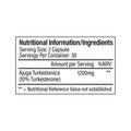 Trained By JP Turkesterone Nutrition Facts