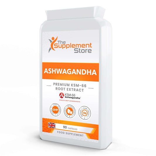 The Supplement Store Ashwagandha KSM-66 500mg Size: 90 Capsules