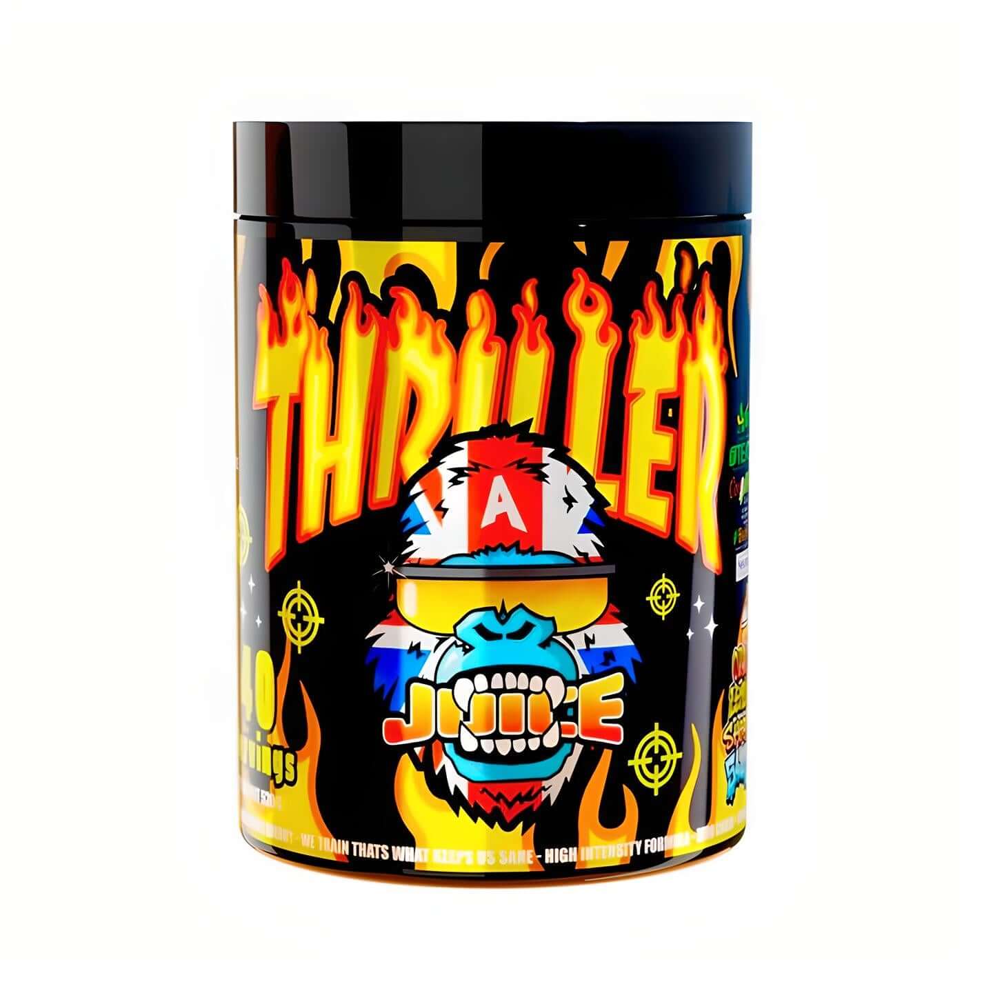 Gorillalpha Thriller Juice Size: 520g Flavour: Orange Lemonade Sherbert Slushy