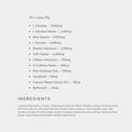 DarkStims Ultra Pre V2 Nutrition Facts