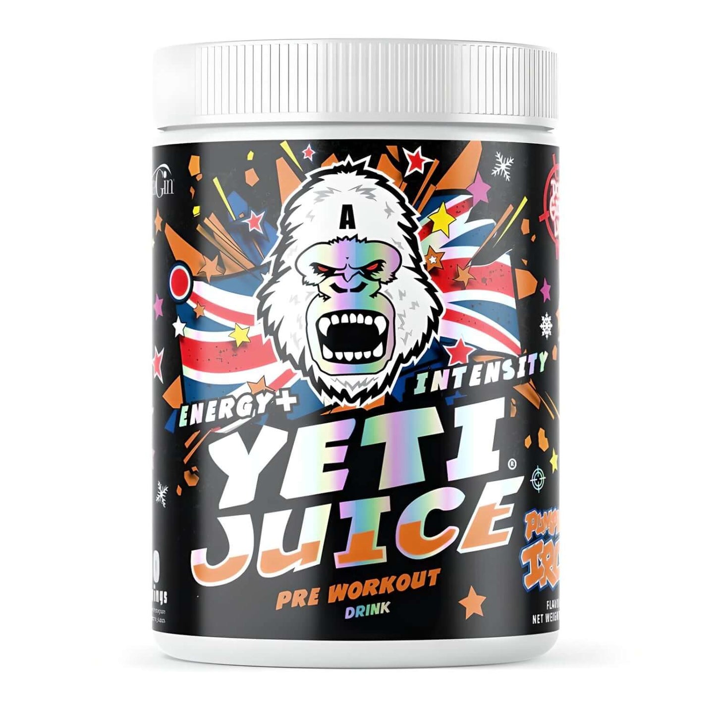 Gorillalpha Yeti Juice Size: 480g Flavour: Pumping Iron