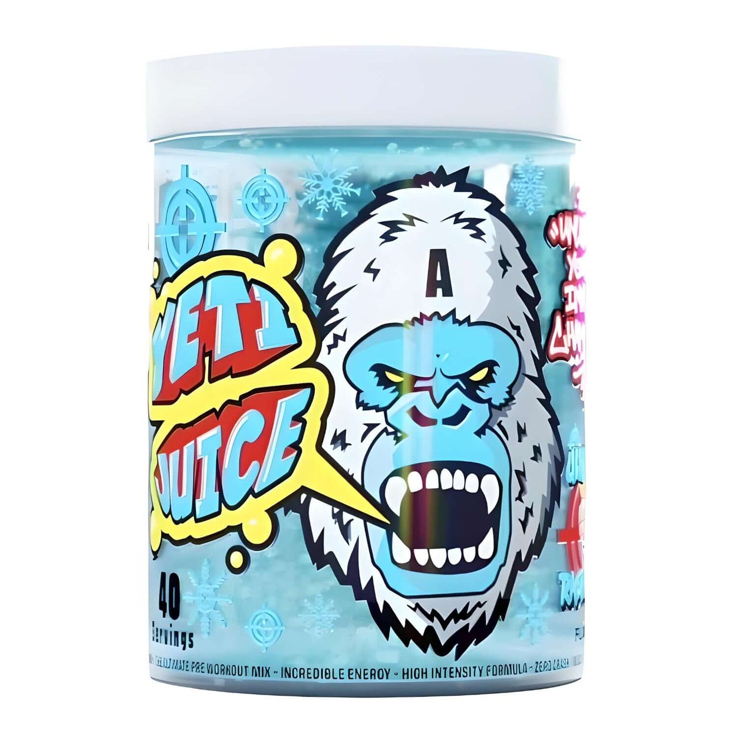 Gorillalpha Yeti Juice Size: 480g Flavour: Ultimate Raspberry