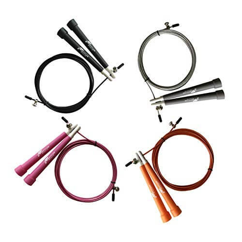 Fortitude Sports Adjustable Skipping Rope Color: Black