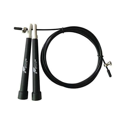 Fortitude Sports Adjustable Skipping Rope Color: Black