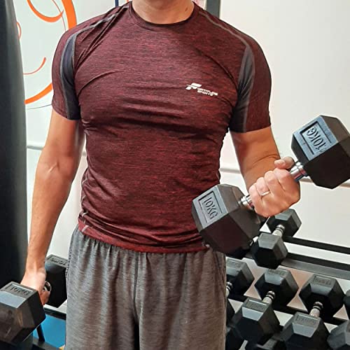 Fortitude Sports Short Sleeve Men's Compression Gym T-Shirt