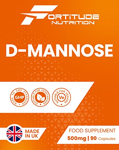 Fortitude Nutrition D-Mannose High Strength 500mg