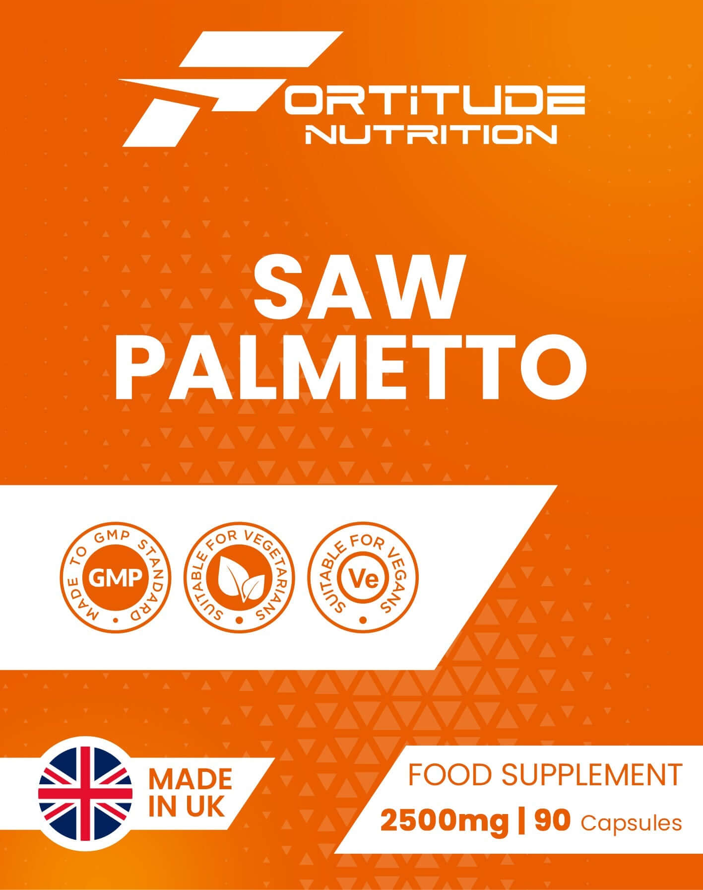 Fortitude Nutrition Saw Palmetto Capsules